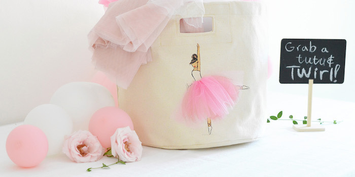 Tutu Garden Birthday Party on Kara's Party Ideas | KarasPartyIdeas.com (1)