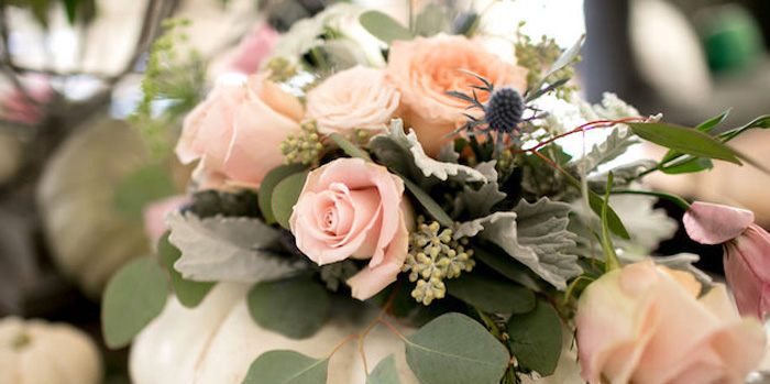 Floral Fall Baby Shower on Kara's Party Ideas | KarasPartyIdeas.com (1)