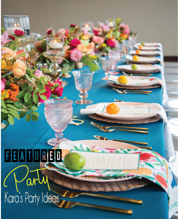 Kara's Party Ideas Featured Party of the Week: Urban Floral Baby Shower Ideas | Trending Baby Shower Party #babyshower #babyshower2017 #babyshower2018trends