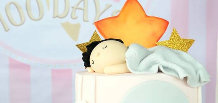Pastel Twinkle Star 100 Days Party on Kara's Party Ideas | KarasPartyIdeas.com (5)