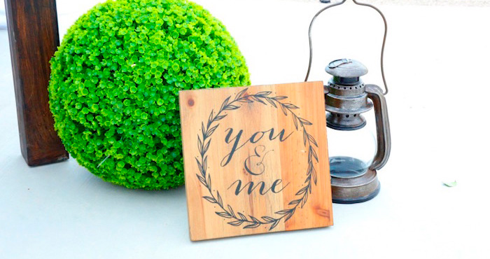 "I do" BBQ Engagement Party on Kara's Party Ideas | KarasPartyIdeas.com