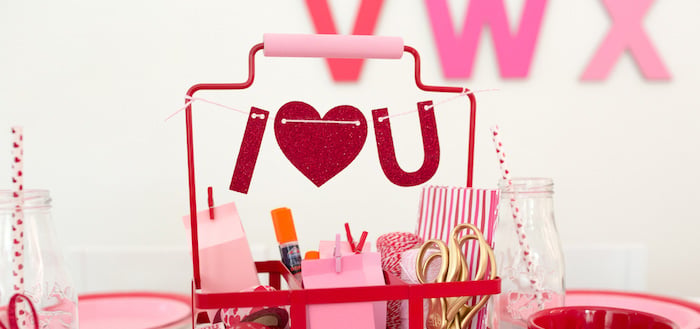 I Heart You Valentine's Party on Kara's Party Ideas | KarasPartyIdeas.com (2)
