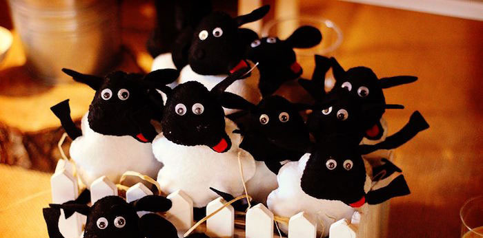 Sheep On The Loose Western Farm Birthday Party on Kara's Party Ideas | KarasPartyIdeas.com (3)