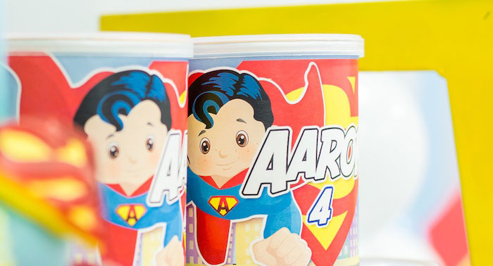Superman Birthday Party on Kara's Party Ideas | KarasPartyIdeas.com (1)