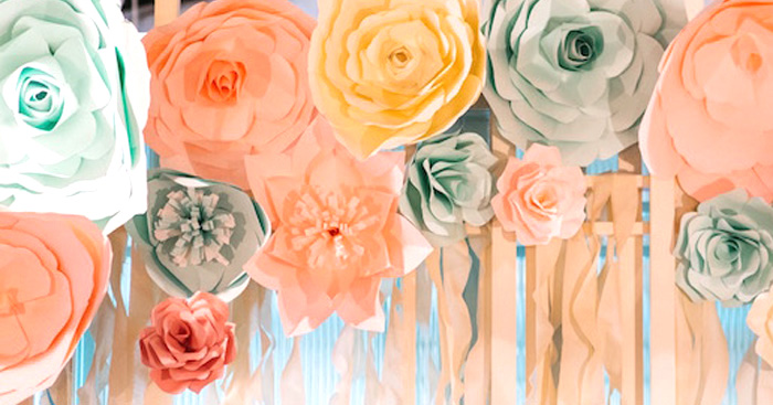 Elegant Floral 100 Days Party on Kara's Party Ideas | KarasPartyIdeas.com (1)
