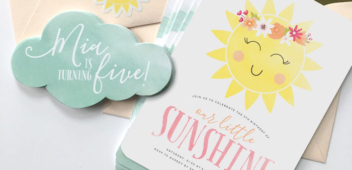 "You Are My Sunshine" Birthday Party on Kara's Party Ideas | KarasPartyIdeas.com (3)