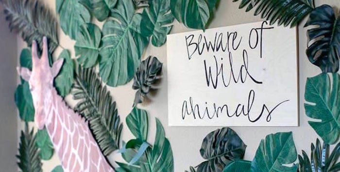 Kara's Party Ideas Jungle Animal Birthday Party | Kara's Party Ideas