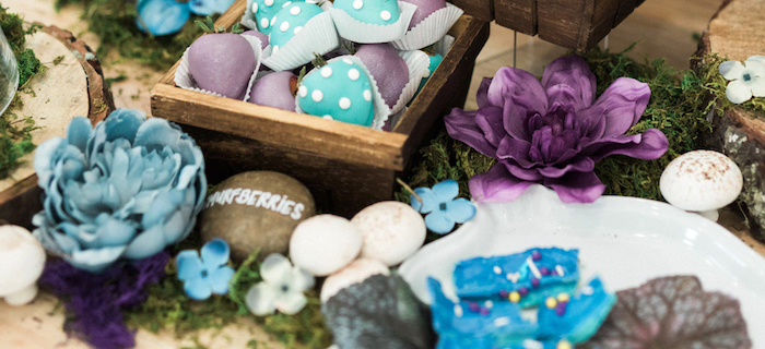 Woodland Smurf-Day Party on Kara's Party Ideas | KarasPartyIdeas.com (4)