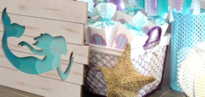 Mystical Mermaid Party on Kara's Party Ideas | KarasPartyIdeas.com (1)