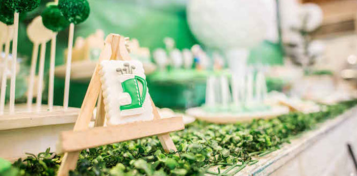 Little Golfers Golf Birthday Party on Kara's Party Ideas | KarasPartyIdeas.com (1)