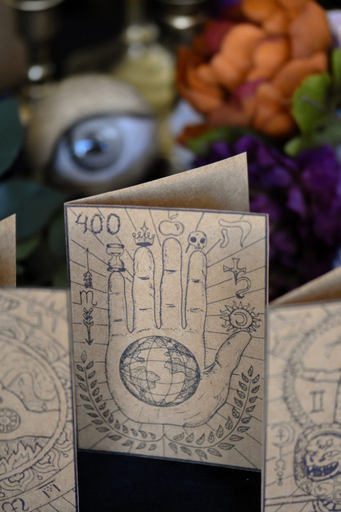 Kara's Party Ideas Moody Fortune Teller Themed Halloween Party | Kara's ...