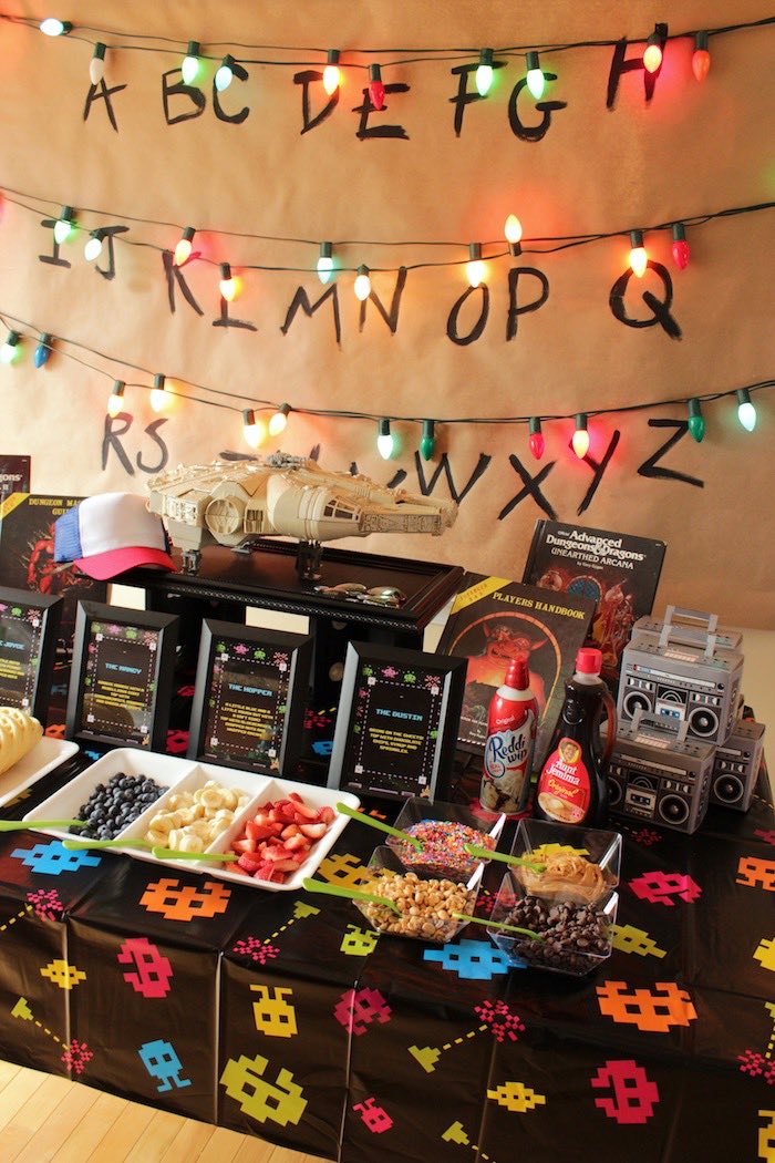 Stranger Things Birthday Party Birthday Party