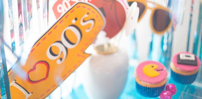 90’s Themed Birthday Party on Kara's Party Ideas | KarasPartyIdeas.com (3)