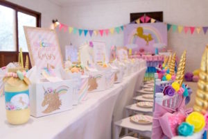 Kara's Party Ideas Pastel Rainbow Unicorn Birthday Party | Kara's Party ...