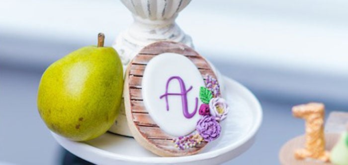 "A Perfect Pair" Rustic Birthday Party for Twins on Kara's Party Ideas | KarasPartyIdeas.com (4)
