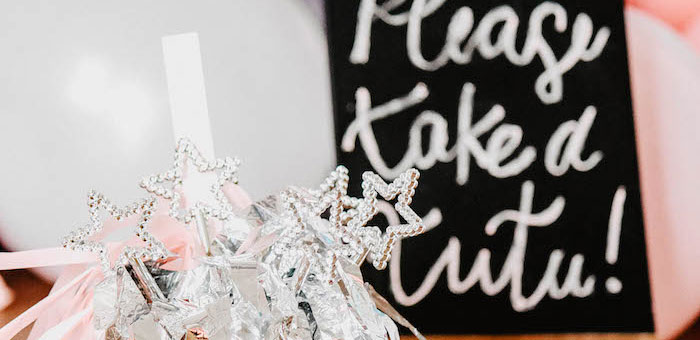 Ballerina Birthday Party on Kara's Party Ideas | KarasPartyIdeas.com (2)