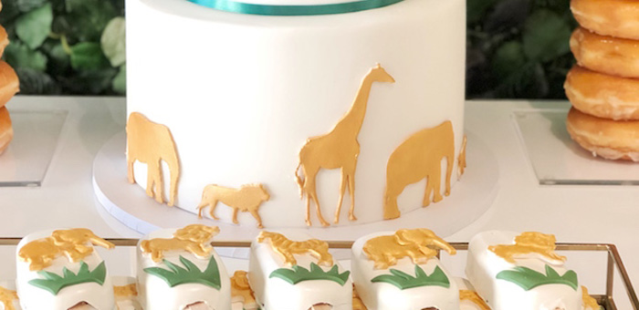 Modern Jungle Birthday Party on Kara's Party Ideas | KarasPartyIdeas.com (4)