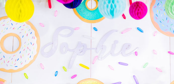 Donut-Land Birthday Party on Kara's Party Ideas | KarasPartyIdeas.com (5)