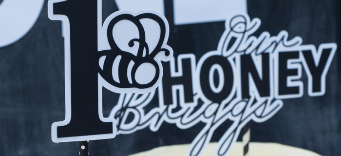 Bee Themed 1st Birthday Party on Kara's Party Ideas | KarasPartyIdeas.com (1)