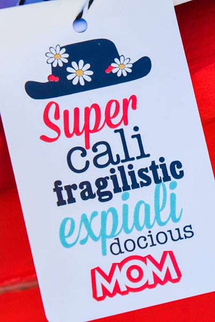 Marty Poppins-inspired Signage from a Mary Poppins Birthday Party on Kara's Party Ideas | KarasPartyIdeas.com (19)