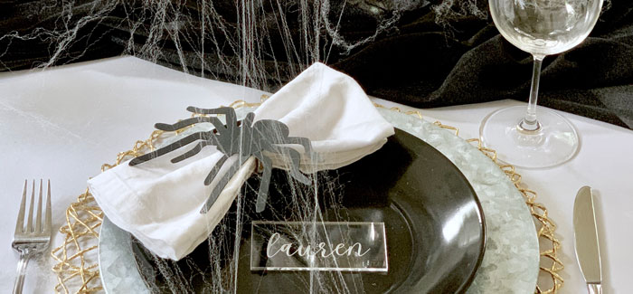 Haunted Halloween Dinner Party on Kara's Party Ideas | KarasPartyIdeas.com