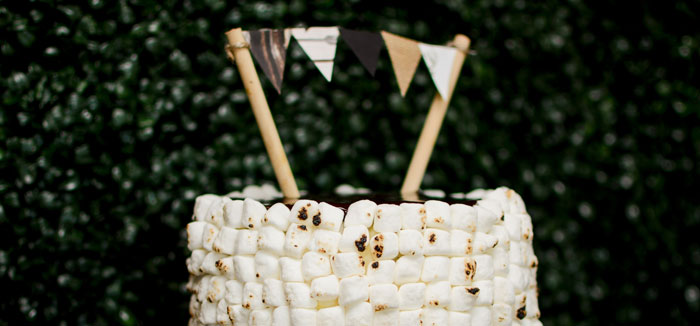 "Happy Camper" Rustic Camping Birthday Party on Kara's Party Ideas | KarasPartyIdeas.com (4)