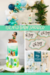 Kara's Party Ideas Island Baby Shower | Kara's Party Ideas
