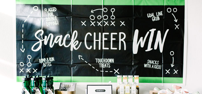 Super Bowl Football Party on Kara's Party Ideas | KarasPartyIdeas.com (2)