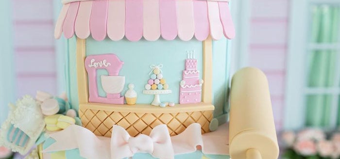 Dollhouse + Pastry Shop Birthday Party on Kara's Party Ideas | KarasPartyIdeas.com (4)
