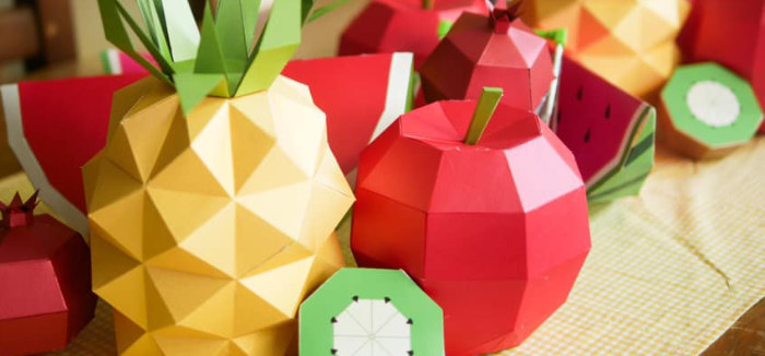 Origami Tutti Frutti Party on Kara's Party Ideas | KarasPartyIdeas.com (3)