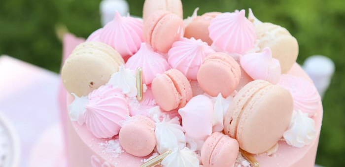 Pink Hot Air Balloon Birthday Party on Kara's Party Ideas | KarasPartyIdeas.com