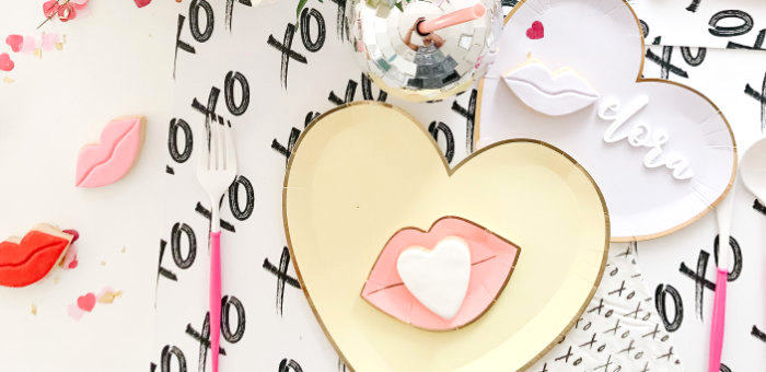 "Lips like Sugar" Galentine’s Party on Kara's Party Ideas | KarasPartyIdeas.com (6)