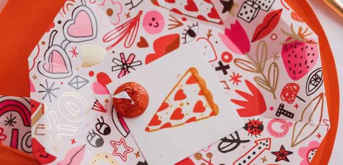 "Love you to Pizzas" Valentine's Day Party on Kara's Party Ideas | KarasPartyIdeas.com (1)