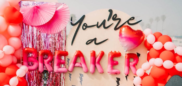 "You're a Heartbreaker" Rock & Roll Valentine's Day Party on Kara's Party Ideas | KarasPartyIdeas.com (1)