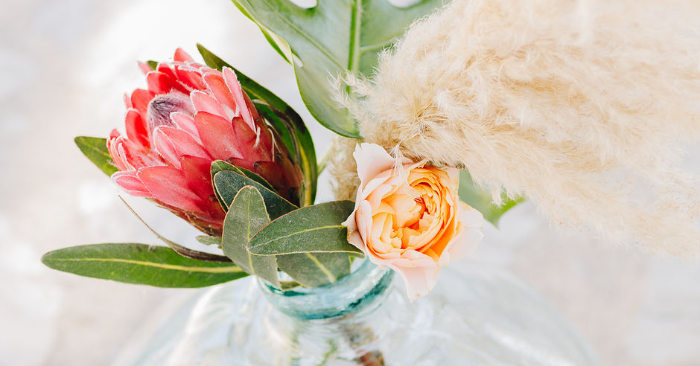 Muted Boho Garden Christening Party on Kara's Party Ideas | KarasPartyIdeas.com
