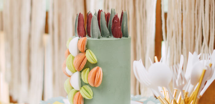 Boho Pastel Terrazzo Birthday Party on Kara's Party Ideas | KarasPartyIdeas.com