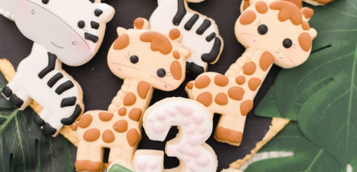 Glam Safari Birthday Party on Kara's Party Ideas | KarasPartyIdeas.com