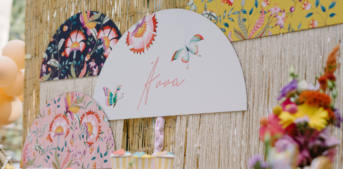 Boho Chinoiserie Christening Party on Kara's Party Ideas | KarasPartyIdeas.com