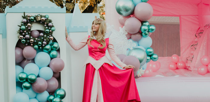 Aurora’s Christmas Castle Holiday Party on Kara's Party Ideas | KarasPartyIdeas.com