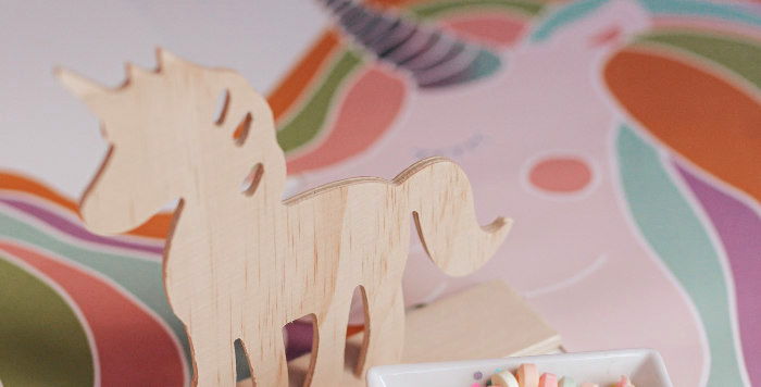 Retro Unicorn Birthday Party on Kara's Party Ideas | KarasPartyIdeas.com