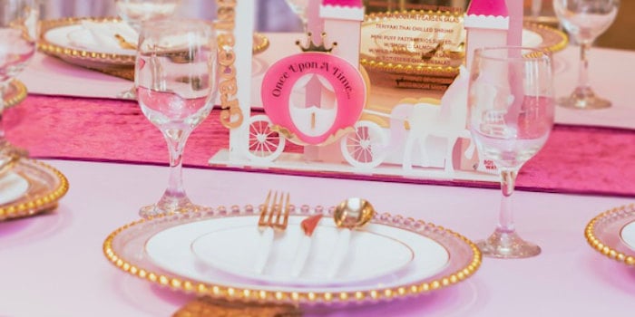 Glam Pink + Purple Princess Party on Kara's Party Ideas | KarasPartyIdeas.com