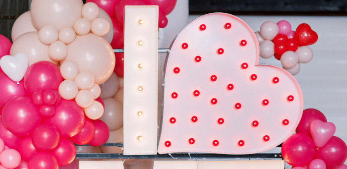 Self Love Club Valentine Party on Kara's Party Ideas | KarasPartyIdeas.com
