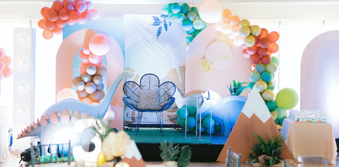 Roarsome 3 Rex Dinosaur Party on Kara's Party Ideas | KarasPartyIdeas.com