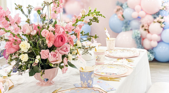 Spring Garden 13th Birthday on Kara's Party Ideas | KarasPartyIdeas.com