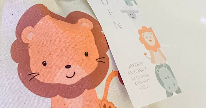 Noah's Ark Christening + Birthday Party on Kara's Party Ideas | KarasPartyIdeas.com