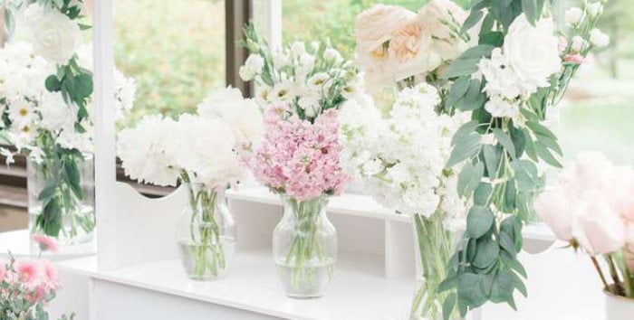 Tea Party Bridal Shower on Kara's Party Ideas | KarasPartyIdeas.com