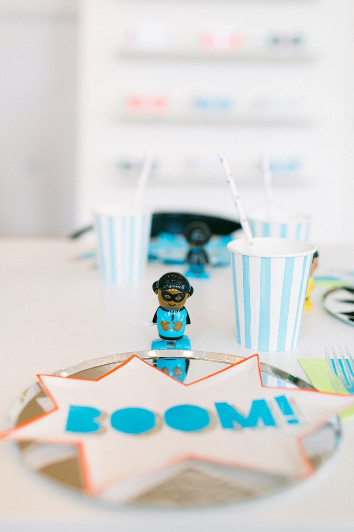 Kara's Party Ideas Superhero Birthday Party | Kara's Party Ideas