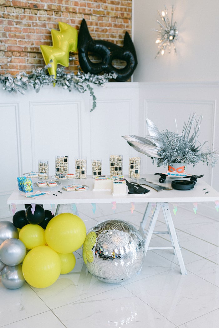 Kara's Party Ideas Superhero Birthday Party | Kara's Party Ideas
