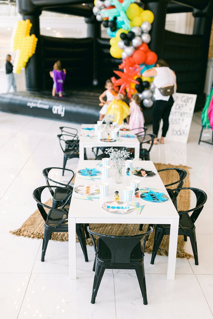 Kara's Party Ideas Superhero Birthday Party | Kara's Party Ideas