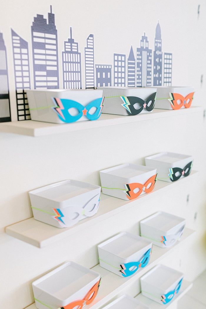 Kara's Party Ideas Superhero Birthday Party | Kara's Party Ideas